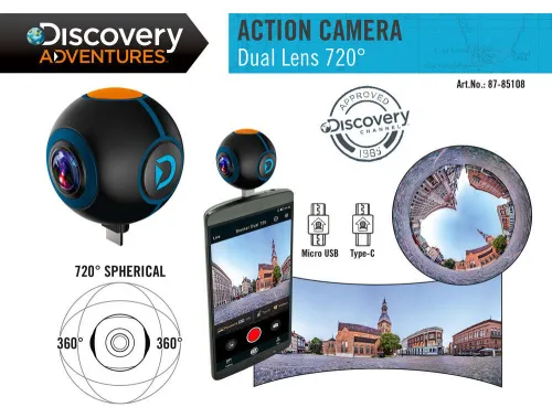 photo Bresser Discovery Adventures HD 720° Android Action Camera,  5