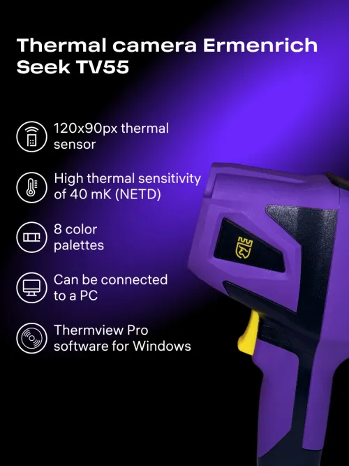photograph Ermenrich Seek TV55 Thermal Camera,  12