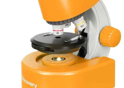 image Levenhuk Discovery Micro Microscope with book,  13