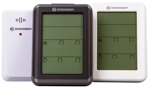 image Bresser MyClimate Thermo/Hygrometer Clock, white,  3