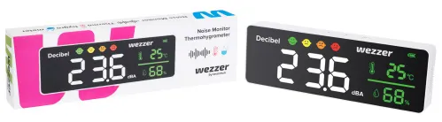 image Levenhuk Wezzer Teo TH70 Noise Monitor Thermohygrometer,  3