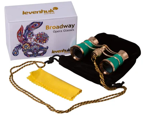 photo Levenhuk Broadway 325C Opera Glasses with Chain,  2