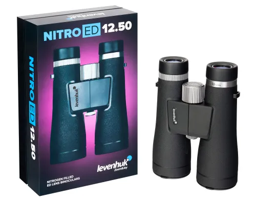 photo Levenhuk Nitro ED 12x50 Binoculars,  4