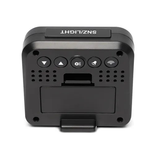 photo Explore Scientific RC Alarm Clock, black,  4