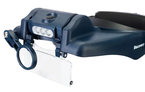 image Levenhuk Discovery Crafts DHR 10 Head Rechargeable Magnifier,  7