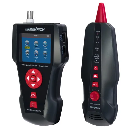 image Ermenrich NetGeeks NL70 Cable Length Tester,  4