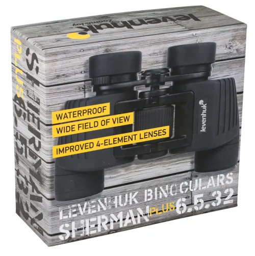 image Levenhuk Sherman PLUS 6.5x32 Binoculars,  8