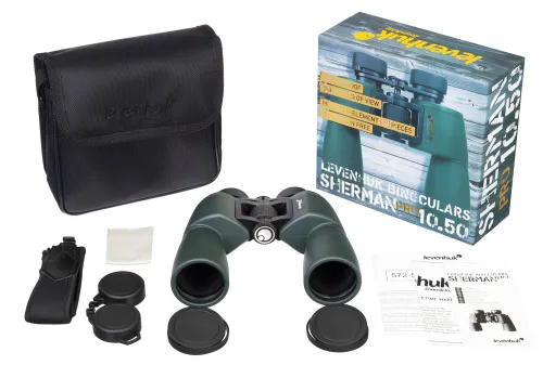 picture Levenhuk Sherman PRO 10x50 Binoculars,  5
