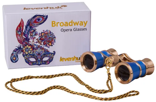 photo Levenhuk Broadway 325C Opera Glasses with Chain,  3