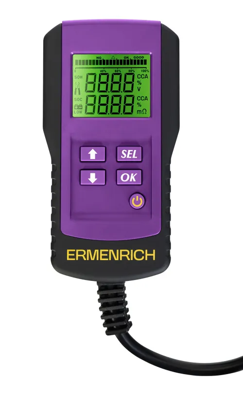 image Ermenrich Zing AL45 Battery Tester,  3
