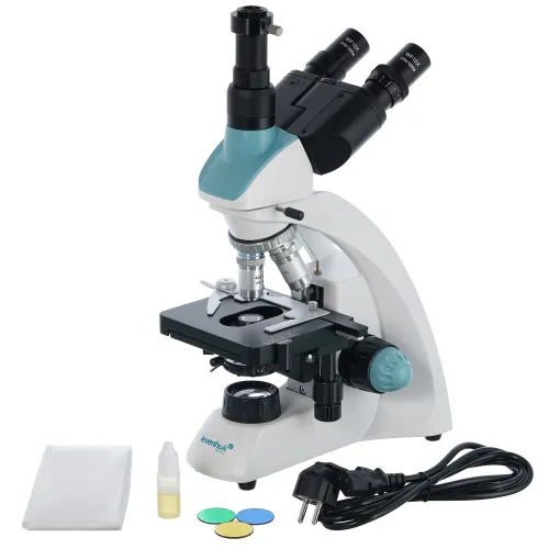 image Levenhuk 500T Trinocular Microscope,  2