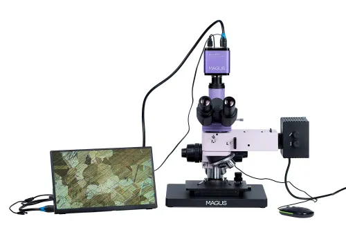 photograph MAGUS Metal D630 LCD Metallurgical Digital Microscope,  6