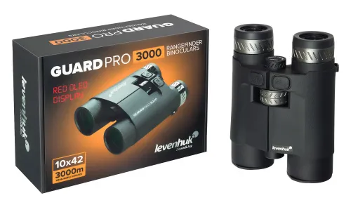 photograph Levenhuk Guard PRO 3000 Rangefinder Binoculars,  3