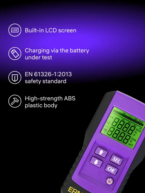 photograph Ermenrich Zing AL45 Battery Tester,  9