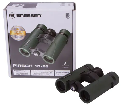 image Bresser Pirsch 10x26 Binoculars,  10