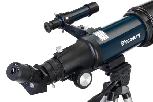 photograph Levenhuk Discovery Sky Trip ST70 Telescope with book,  13