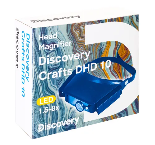 picture Levenhuk Discovery Crafts DHD 10 Head Magnifier,  10