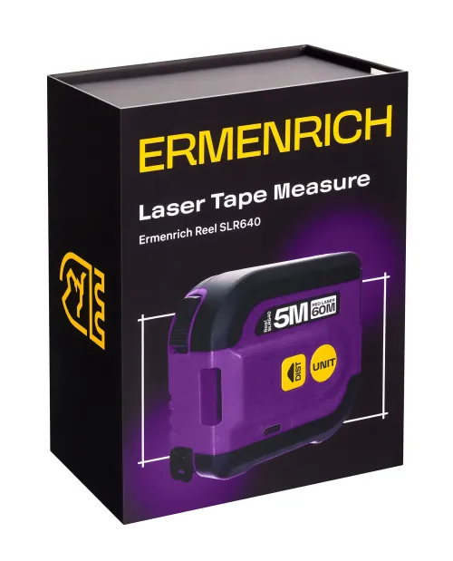 photo Ermenrich Reel SLR640 Laser Tape Measure,  7