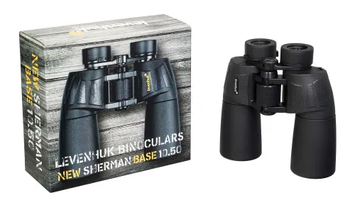 picture Levenhuk New Sherman BASE 10x50 Binoculars,  5