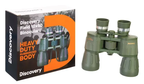 image Levenhuk Discovery Field 10x50 Binoculars,  11