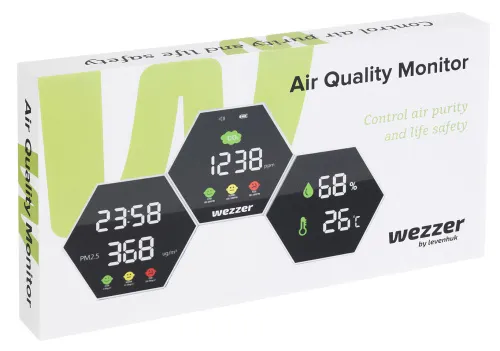 picture Levenhuk Wezzer Air PRO DM50 Air Quality Monitor,  9