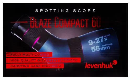 photo Levenhuk Blaze Compact 60 Spotting Scope,  18