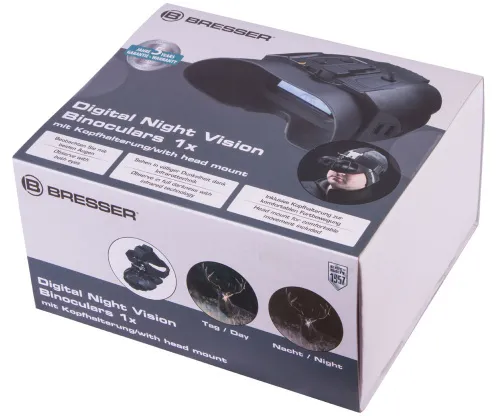 image Bresser 1–2x Digital Night Vision Binoculars, with Head Mount,  14