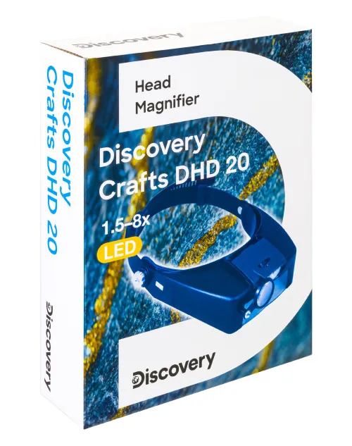 image Levenhuk Discovery Crafts DHD 20 Head Magnifier,  10