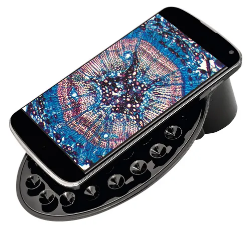image Bresser National Geographic 40x–1280x Microscope with Smartphone Holder,  12