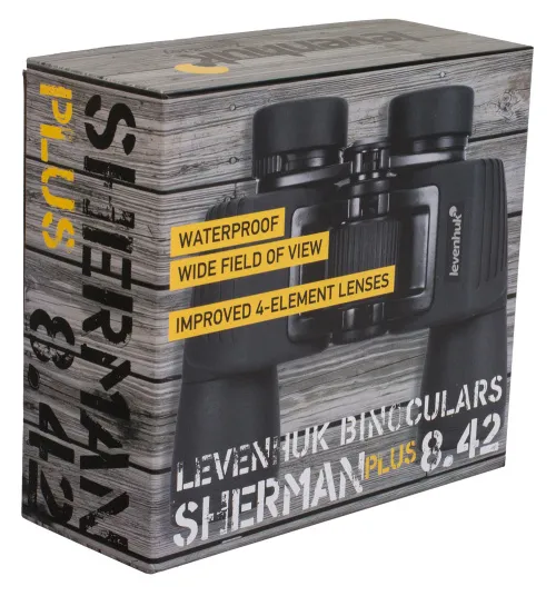 picture Levenhuk Sherman PLUS 8x42 Binoculars - Exhibition Item,  9