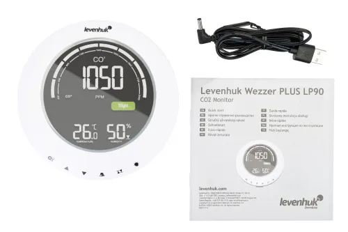 photo Levenhuk Wezzer PLUS LP90 CO₂ Monitor,  3