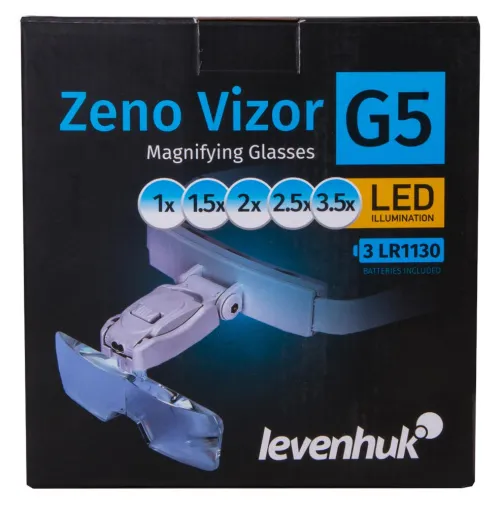 photograph Levenhuk Zeno Vizor G5 Magnifying Glasses,  12