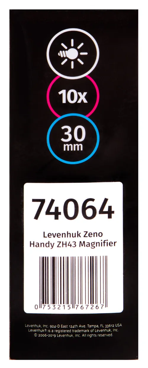photo Levenhuk Zeno Handy ZH43 Magnifier - Exhibition Item,  9