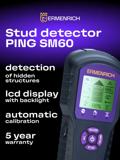 image Ermenrich Ping SM60 Stud Detector,  7