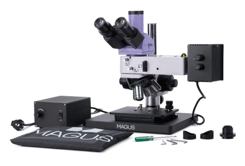 photograph MAGUS Metal D630 BD LCD Metallurgical Digital Microscope,  2