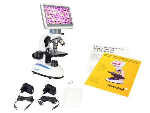 picture Levenhuk D85L LCD Digital Microscope - Exhibition Item,  2