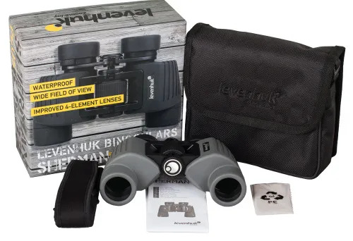 image Levenhuk Sherman PLUS 6.5x32 Binoculars,  7