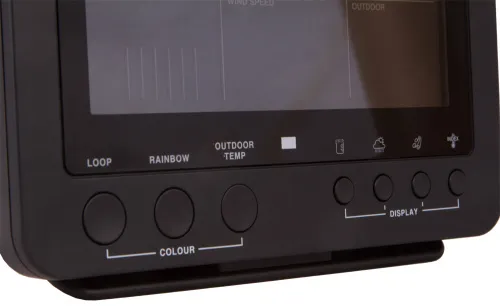 photograph Bresser 5-in-1 Weather Station with Colour Display, black,  6