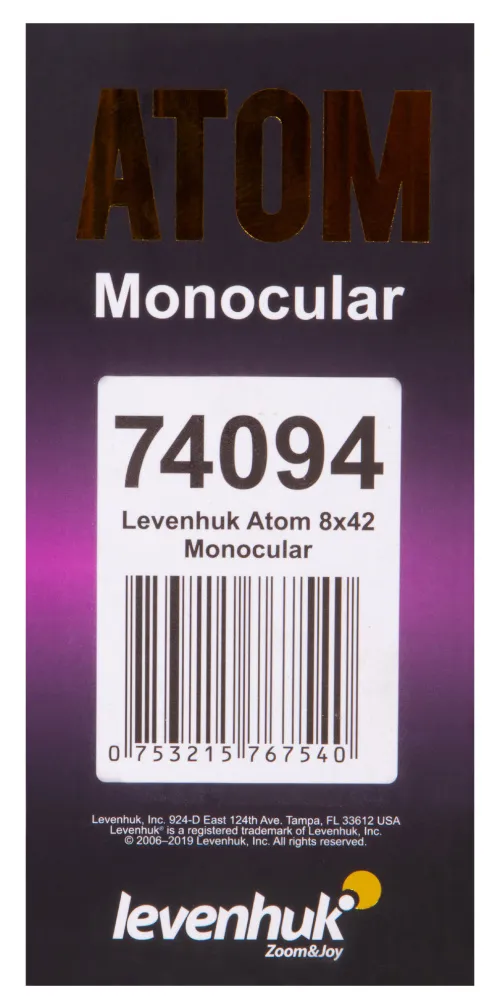 photograph Levenhuk Atom 8x42 Monocular,  14