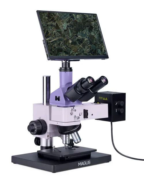 photograph MAGUS Metal D630 BD LCD Metallurgical Digital Microscope,  4