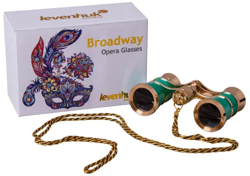 photo Levenhuk Broadway 325C Opera Glasses with Chain,  3