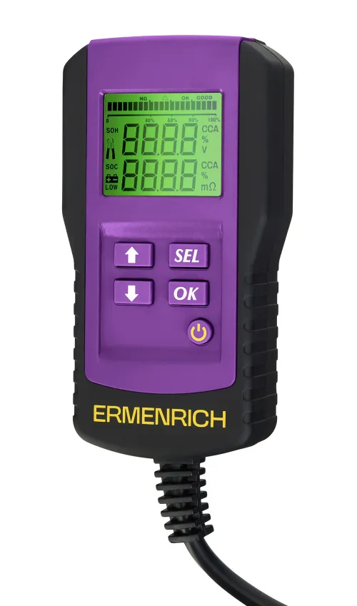 image Ermenrich Zing AL45 Battery Tester,  2