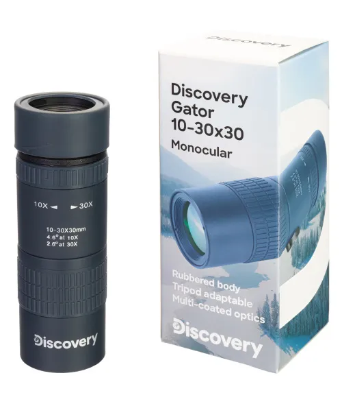 picture Levenhuk Discovery Gator 10-30x30 Monocular,  11