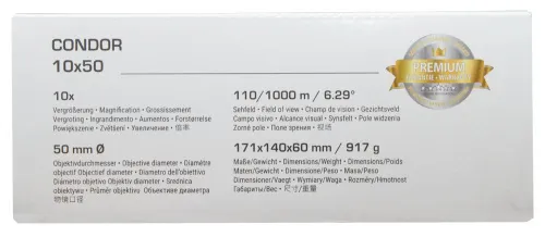 photograph Bresser Condor UR 10x50 Binoculars,  15