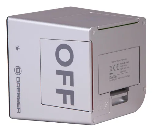 picture Bresser FlipMe Tabletop Alarm Clock, silver,  7