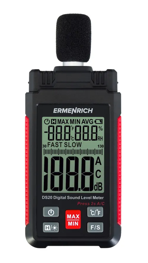 image Ermenrich Seek DS20 Digital Sound Level Meter,  6