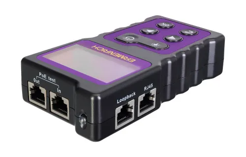 picture Ermenrich NetGeeks NP25 PoE Tester,  8