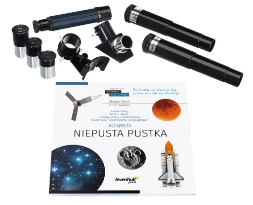 image Levenhuk Discovery Spark 607 AZ Telescope with book,  3
