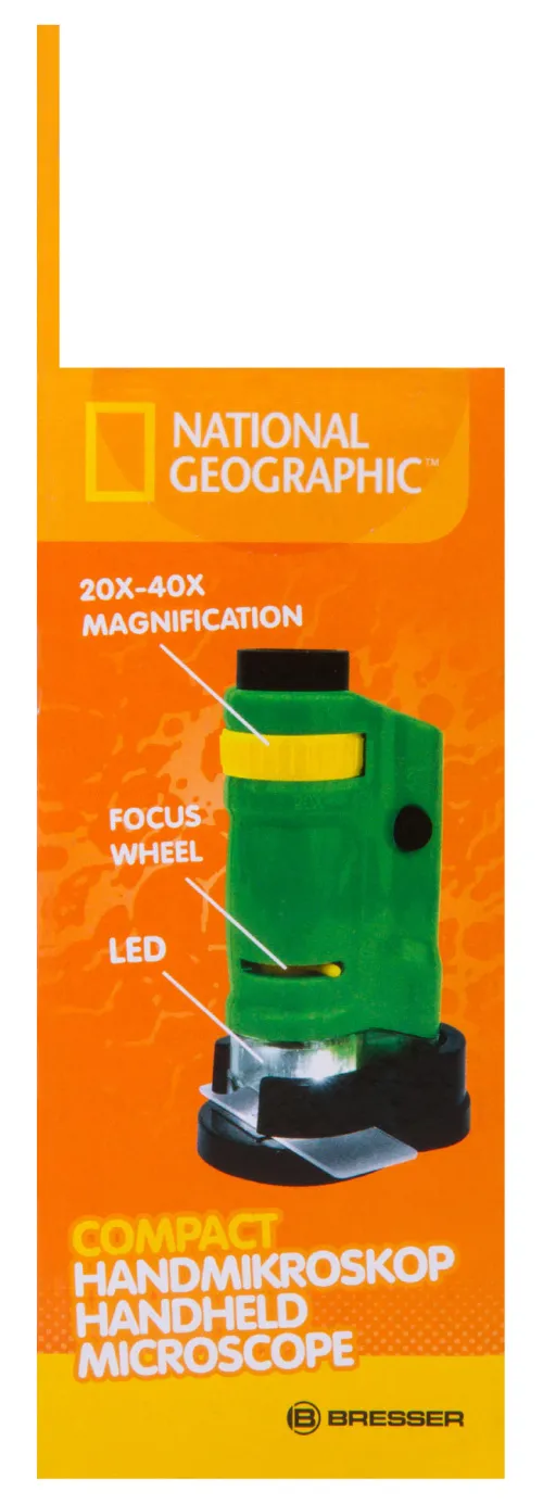 picture Bresser National Geographic 20–40x Handheld Microscope,  13