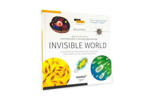 picture Invisible World. Knowledge book. Hardcover,  8